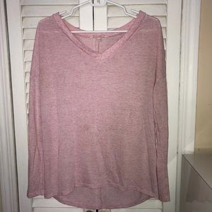 VS Light Pink Long Sleeve